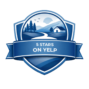 5 Stars on Yelp badge